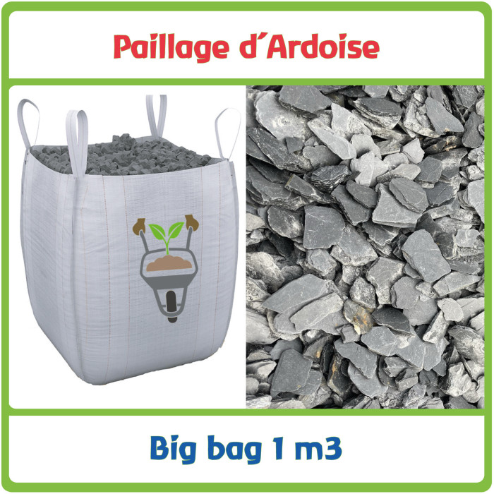 Paillage d'Ardoise - 1 m3