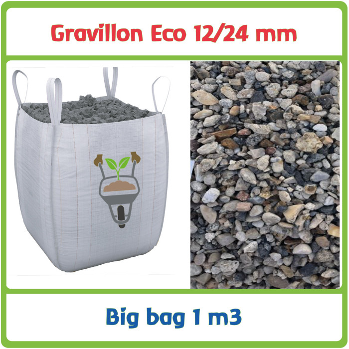 Bigbag Gravier 12/24 mm - 1 m3