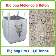 Sable pour béton en big bag