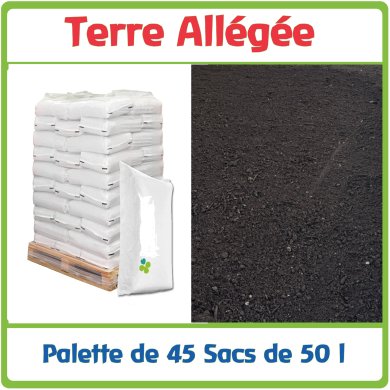 Terre Allégée - Palette de 45 sacs de 50L