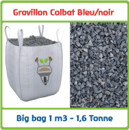Acheter Gravier Cobalt Bleu/Noir – Pierre décorative pour jardin, allée et paillage