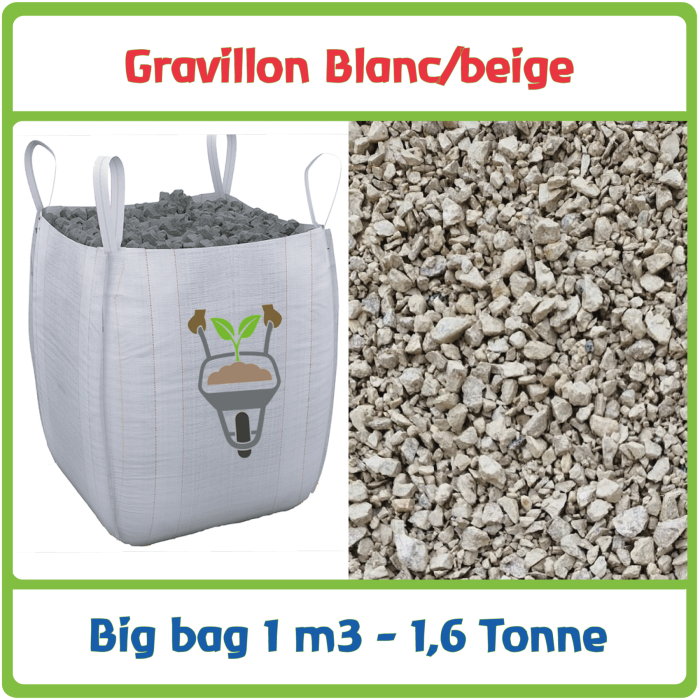 Sable pour béton en big bag