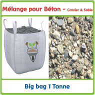 Sable pour béton en big bag