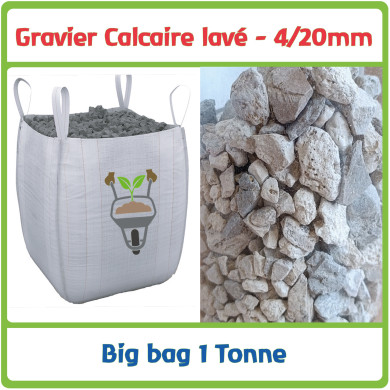 Sable pour béton en big bag