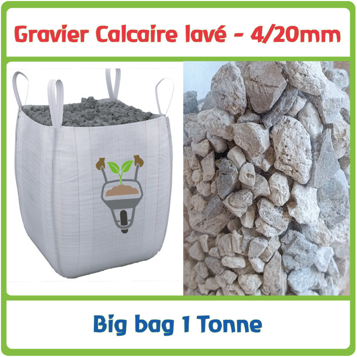 Sable pour béton en big bag