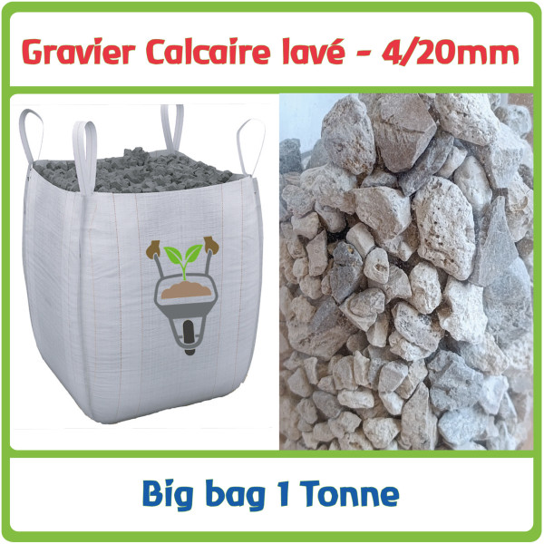Sable pour béton en big bag