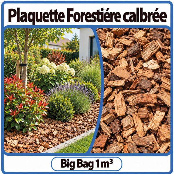 Bigbag - Plaquette Forestire criblée  - 1 m3