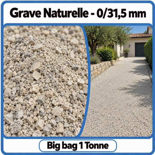 Sable pour béton en big bag