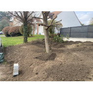 Petit volume de terre végétale en sac