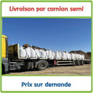 Livraison Big bag par camion Semi - 24 Big bag